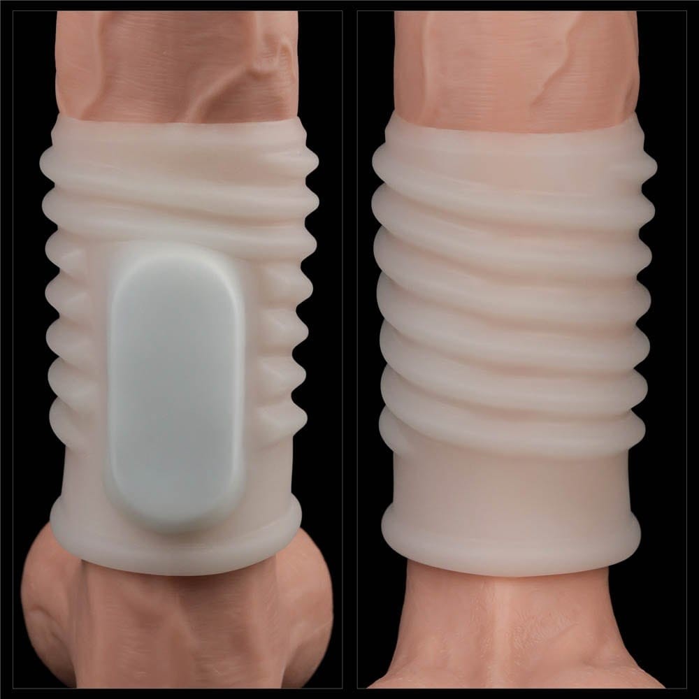 Vibrating Spiral Knights Navlaka za penis