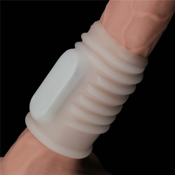 Vibrating Spiral Knights Navlaka za penis