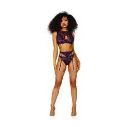 Komplet Dreamgirl Aubergine