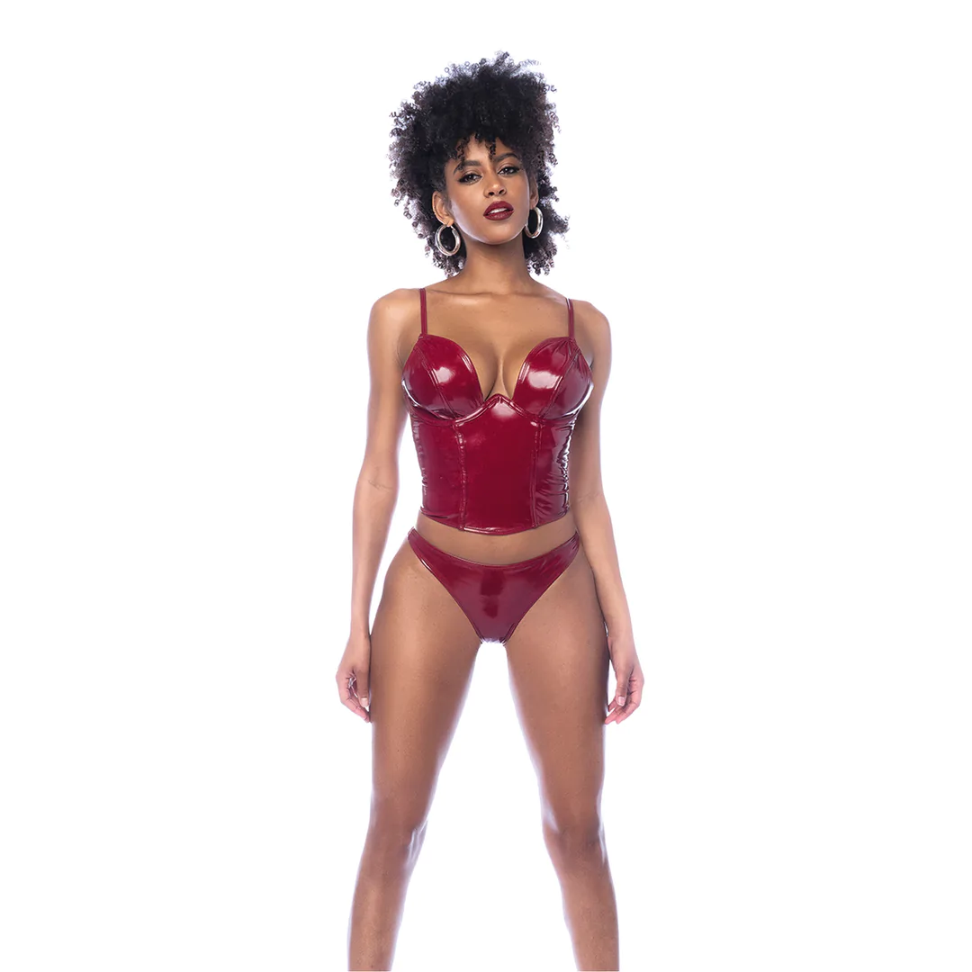 Dvodjelni komplet Gloss Wine Red