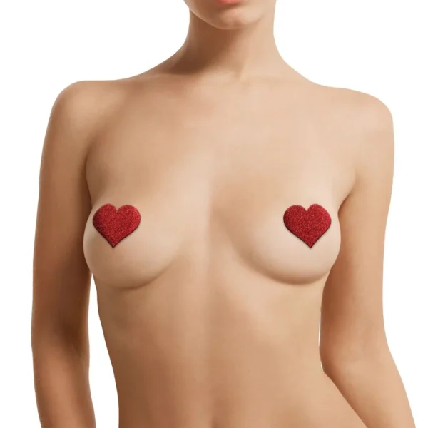 Desert Red Nipple Cover Cross Star Heart