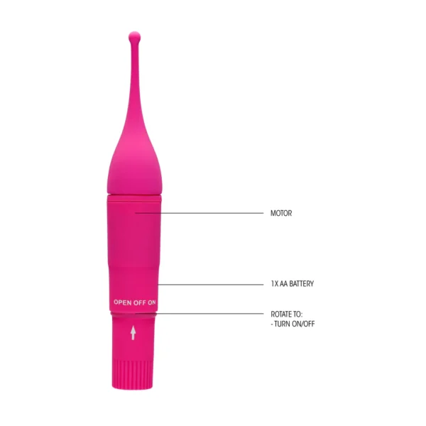 GC038PNK-12 Clitoral Tickler Vibrator
