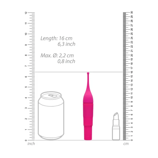 GC038PNK-13 Clitoral Tickler Vibrator