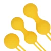 LOVE132YEL-11 Kegel Ball Exercise Set