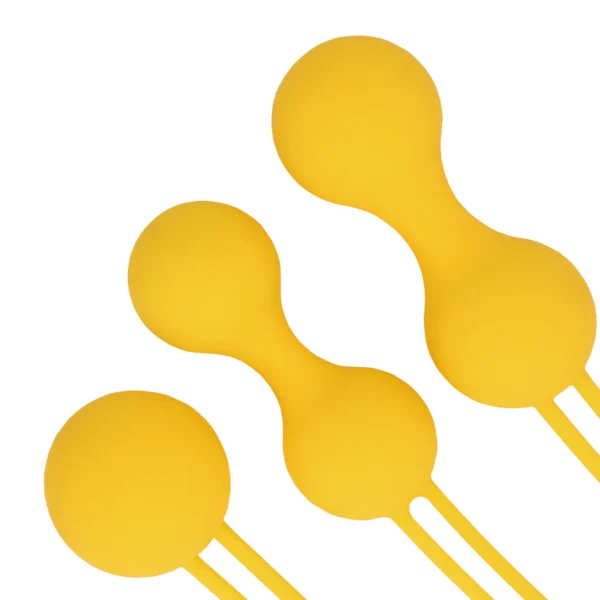 LOVE132YEL-11 Kegel Ball Exercise Set