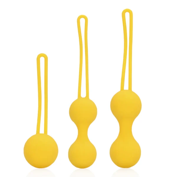 LOVE132YEL Kegel Ball Exercise Set