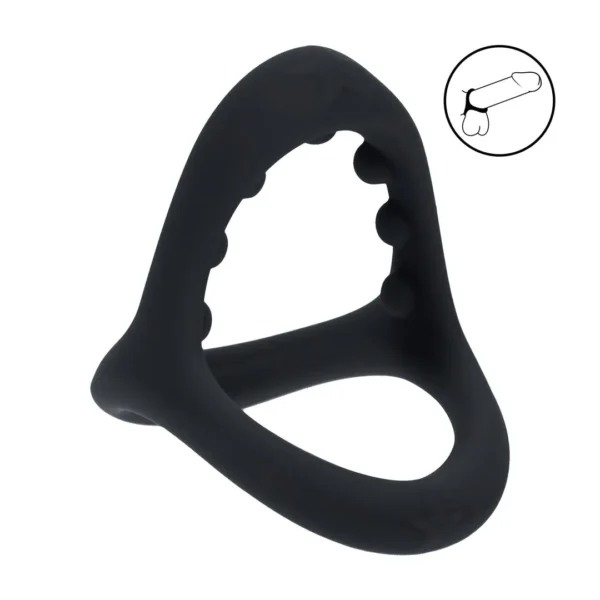 Soft Bead Grip Silicone Cockring
