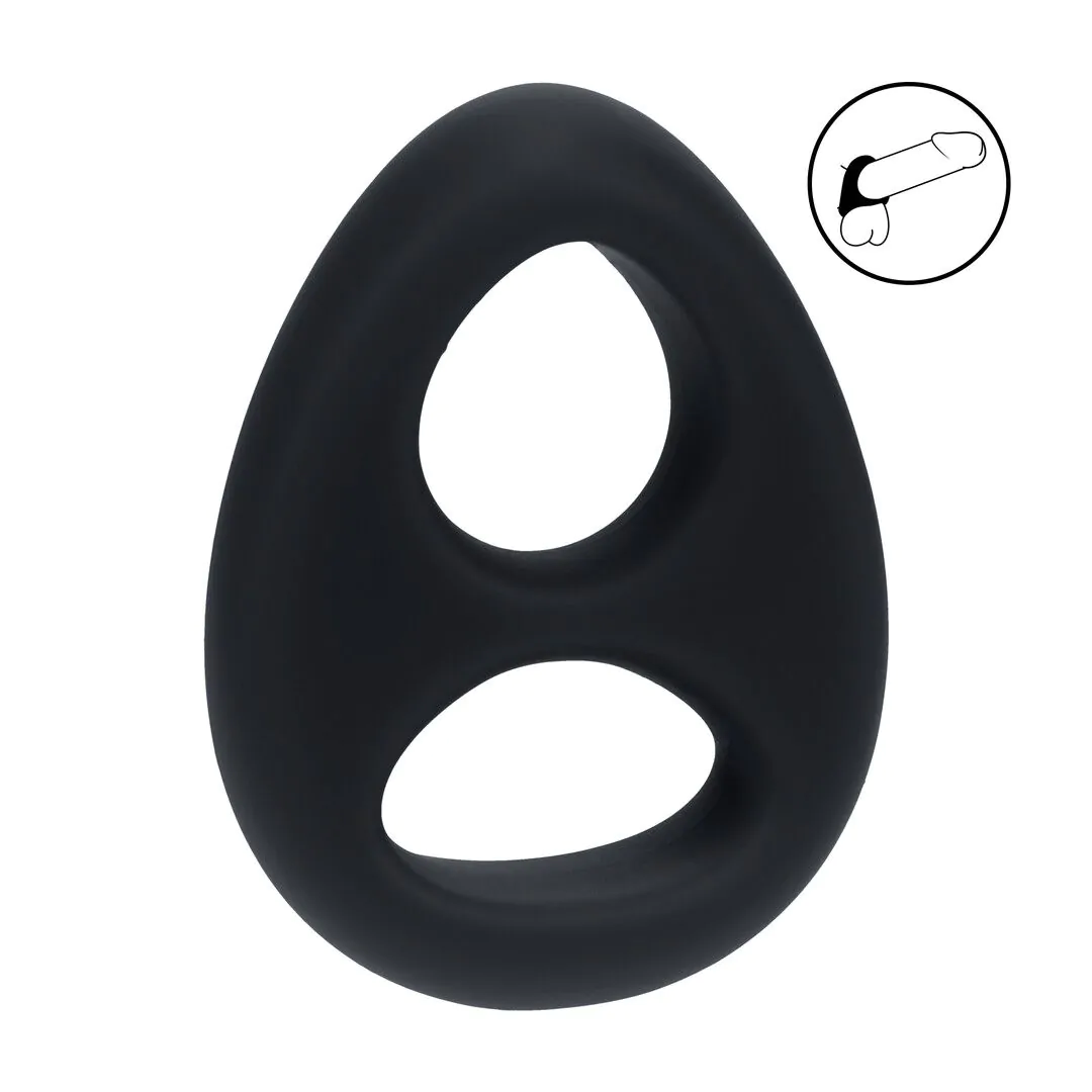 Silicone Cock and Ball Ring