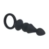 Ribbed Silicone Anal Stimulator