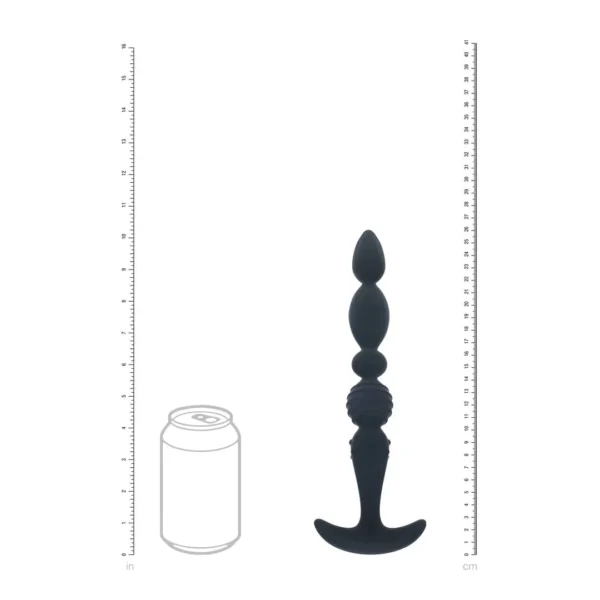 Multi-Textured Flared Anal Stimulator