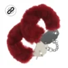 OU1046BUR Heavy-duty Fluffy Handcuffs