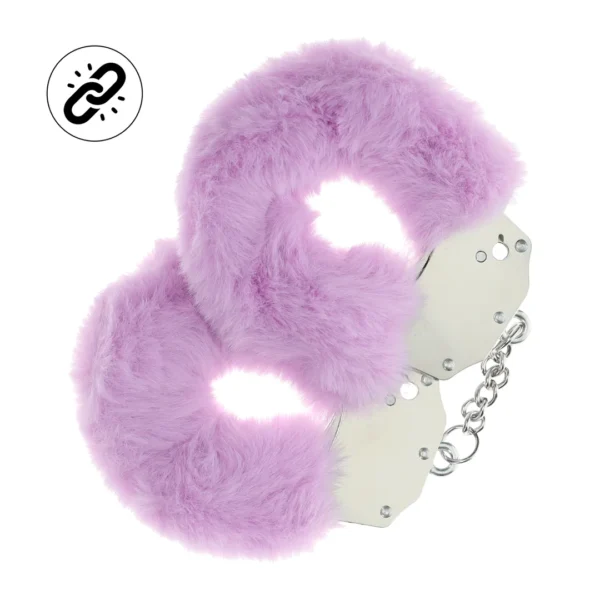 OU1046LAV Heavy-duty Fluffy Handcuffs