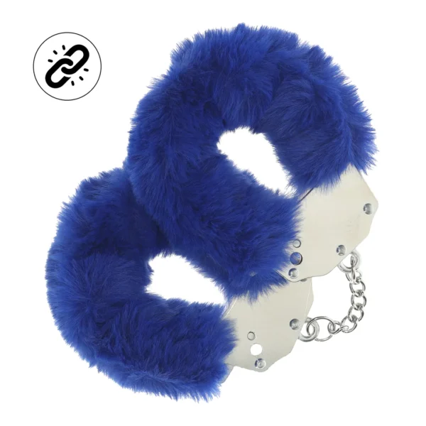 OU1046NVY Heavy-duty Fluffy Handcuffs