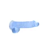 REA090BLU_3 RealRock Dildo 6''