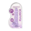 REA091PUR_1 RealRock Dildo 7''