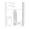 REA092TRA_5_1 RealRock Crystal Clear Dildo 8'