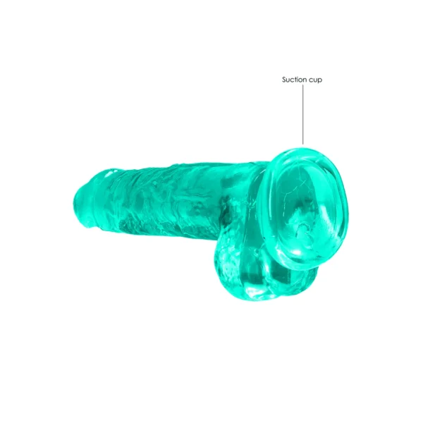 REA092TUR_4_1 RealRock Crystal Clear Dildo 8'