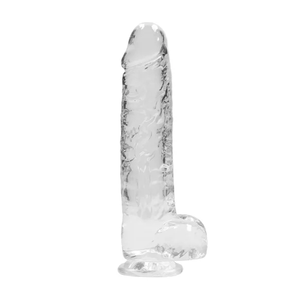 REA093TRA_2_1 RealRock Crystal Clear Dildo 9'