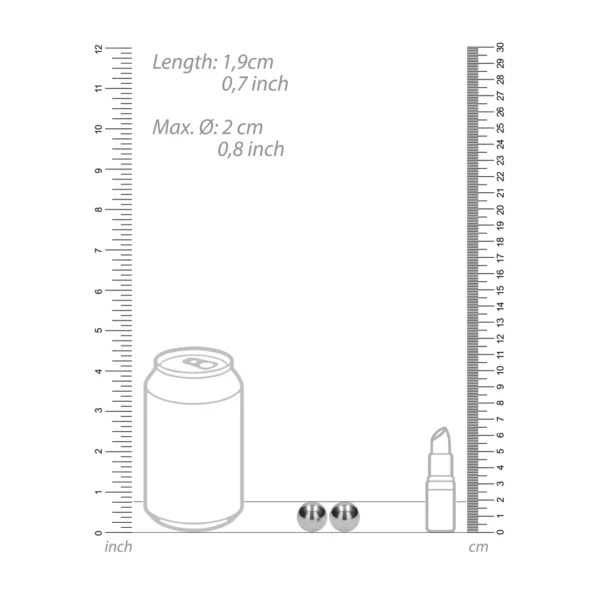 SHT105SIL_5 Ben Wa Vaginalne Kuglice
