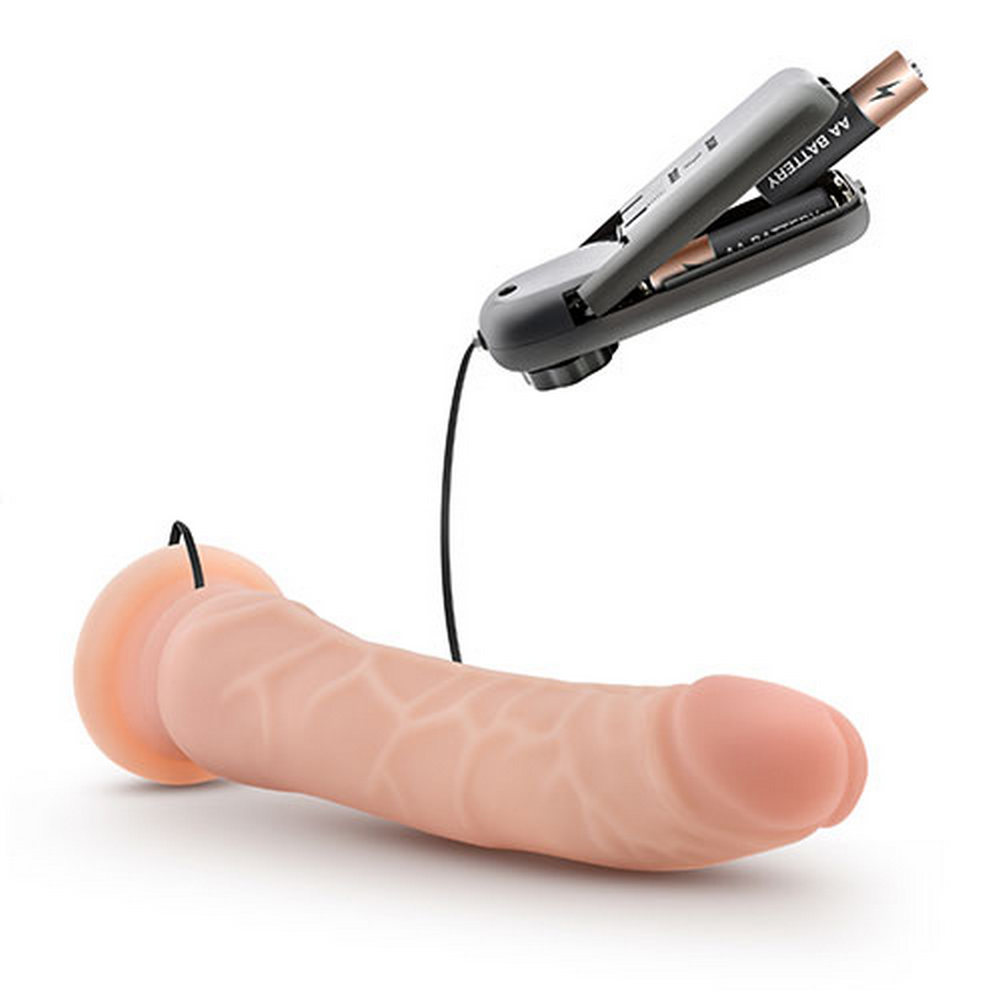 Dr Skin 8.5'' Vibrating Dildo