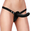 RS124001_OU864BLK_100_scr Double-sided ribbed strap-on