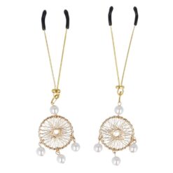 Štipaljke za bradavice s biserima