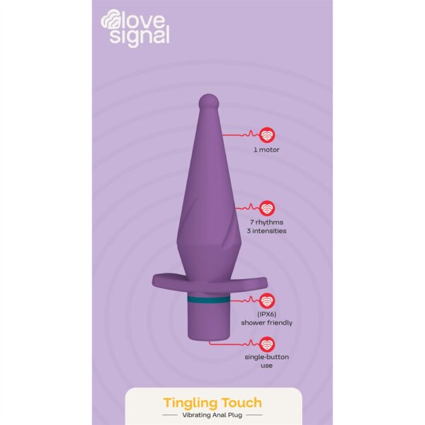 Tingling Touch Anal Vibrator