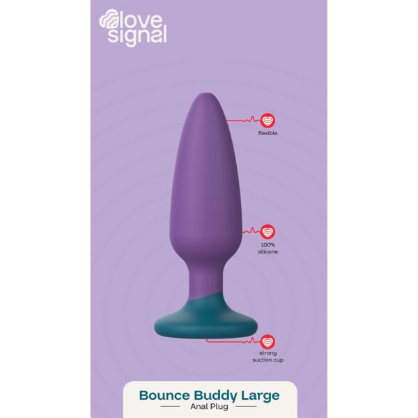 22287-3 Bounce Buddy Butt Plug