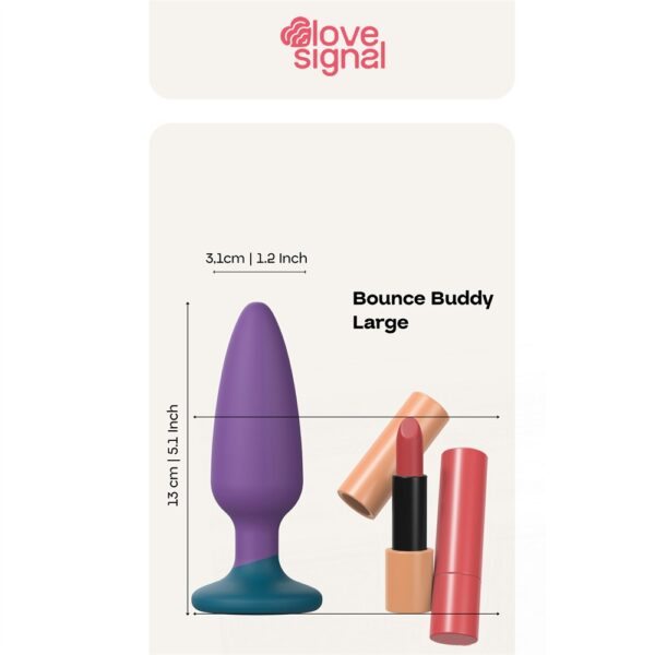 22287-4 Bounce Buddy Butt Plug