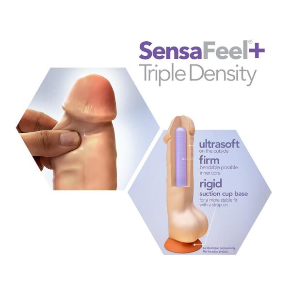 331737-3 Dr. Skin Plus Poseable Dildo
