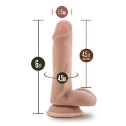 Dr Skin Plus 6'' Posable Dildo