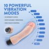 332119-7 Vibrator Au Naturel Vanilla Ice