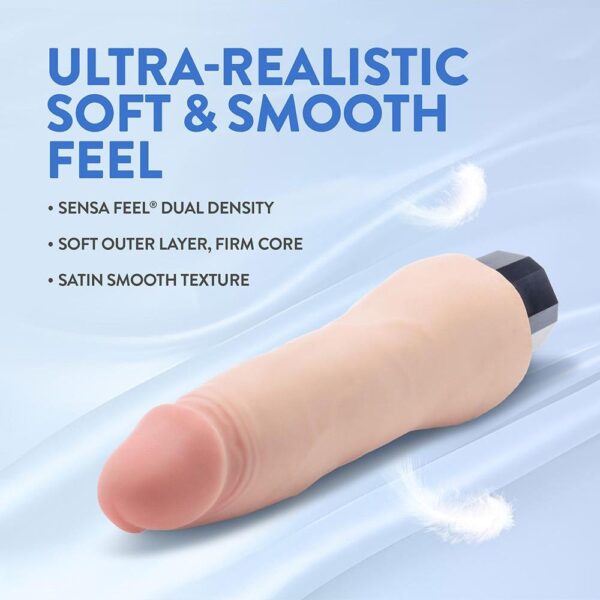 332119-8 Vibrator Au Naturel Vanilla Ice