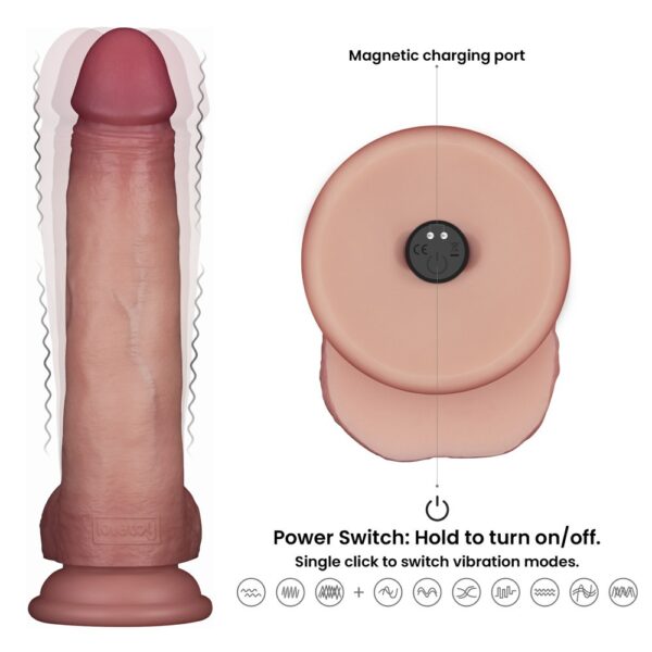 Vibrator Sliding Skin 8.5''7 Vibrator Sliding Skin 8.5''