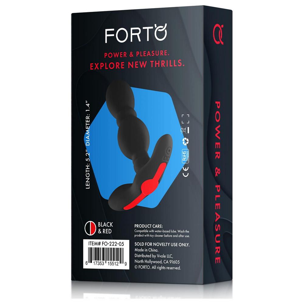 Forto Vibrating Anal Plug