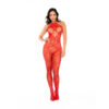Mapalé Heart Fishnet Catsuit