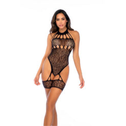Mapalé Leopard Mrežasti Body