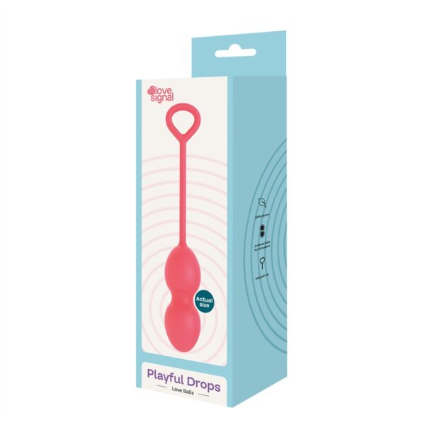 22279-P Vaginalne kuglice Love Signal Playful Drops