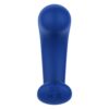 Forto Curved Vibrating Plug Blue