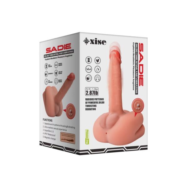 Mistress Sadie Masturbator Mistress Sadie Masturbator - realistični TPR masturbator s vibracijama