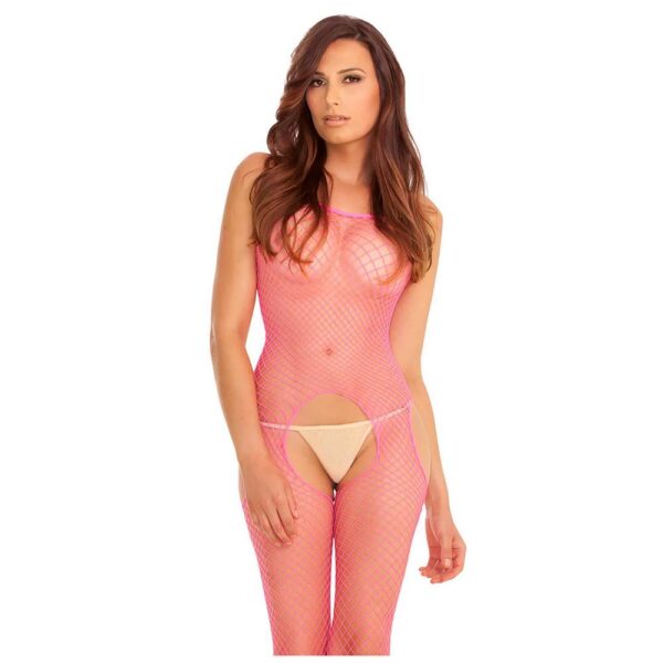 757002P Rene Rofe Bodystocking Pink