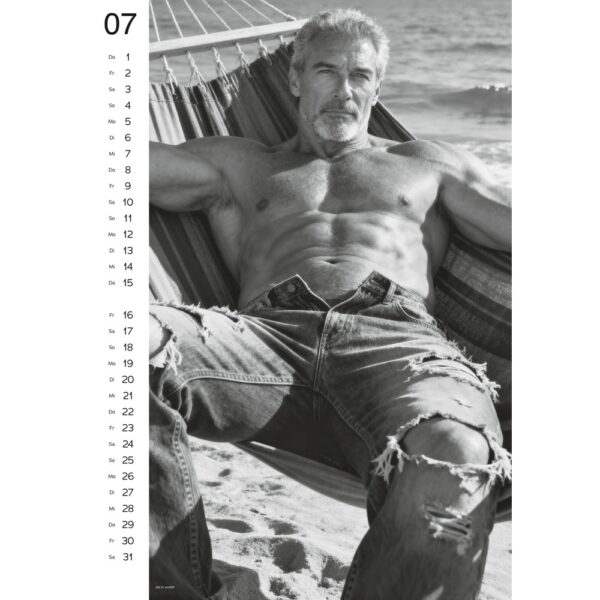 ORION Pin-up Kalendar Sexy Men 2027 erotski zidni kalendar s mišićavim muškarcima A3