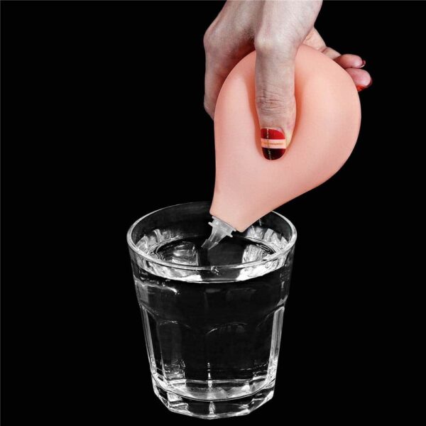 10'' Squirt Extreme Dildo Flesh4 Lovetoy Squirt Extreme Flesh 25,4 cm realistični dildo s funkcijom prskanja i vakuumskom bazom