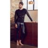 21613971701_nor_d NEK men's long-sleeved black T-shirt with detachable harness and mesh insert