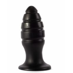 X-Men Extra Girthy Black VIII strukturirani XXL analni stimulator s vakuumskom bazom