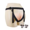 Pretty Love Fogg Harness Briefs5 Pretty Love Fogg podesivi crni strap-on pojas s realističnim silikonskim dildom