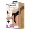 Pretty Love Jerry Harness Briefs Pretty Love Jerry Harness Briefs crne strap-on harness gaćice s realističnim TPR dildom 21,8 cm