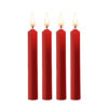 RS120358_OU488RED_100_scr Ouch by Shots Teasing Wax Candles Red četiri crvene BDSM svijeće od parafinskog voska do 50 °C