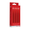 RS120359_OU488RED_200_scr Ouch by Shots Teasing Wax Candles Red četiri crvene BDSM svijeće od parafinskog voska do 50 °C