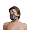 RS124251_OU896BLK_100_scr Ouch by Shots Head Harness Black od PU kože BDSM maska s kuglom za usta i podesivim remenjem